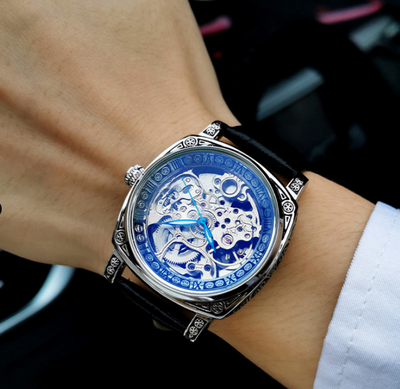 Reloj Mecánico Tourbillon Doble Cara con Esfera Luminosa para Hombre - Image 10