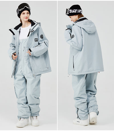 Traje de Esquí Doble Tabla para Hombre y Mujer - Abrigo Térmico Invernal - Image 29