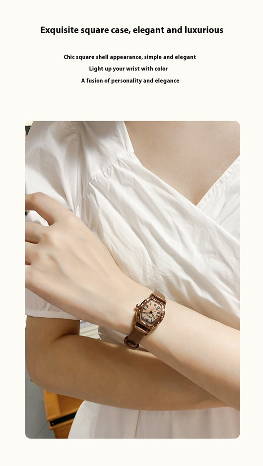 Reloj de Barril Retro Cuarzo para Mujer - Image 8