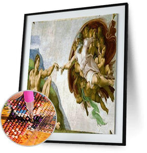 La Creación de Adán - Réplica Especial de Michelangelo - Image 6