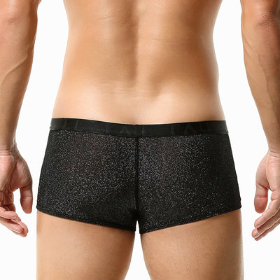 Bóxers para Hombre de Malla Sexy Cintura Baja y Diseño U Convexo - Image 15