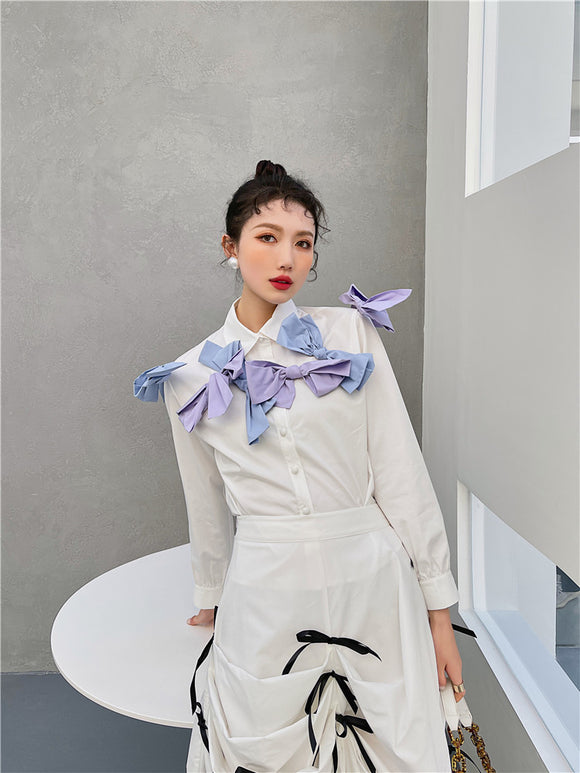 Corbata de Pajarita Francesa Versátil - Estilo Coreano Moderno