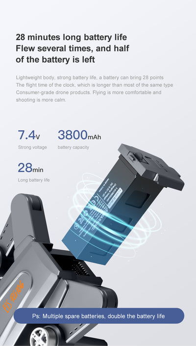 Dron PTZ de Tres Ejes Autonivelante con Diseño Plegable - Image 28