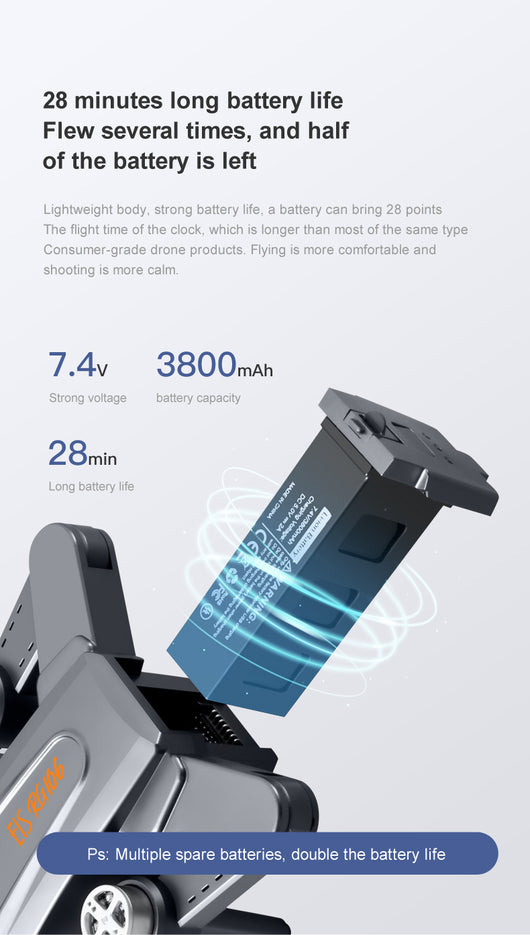 Dron PTZ de Tres Ejes Autonivelante con Diseño Plegable - Image 28