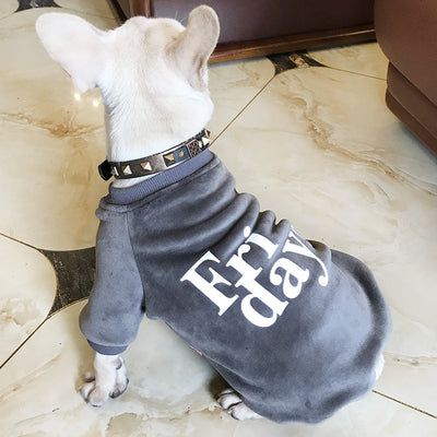 Suéter Acolchado de Terciopelo Reversible para Perros - Image 11