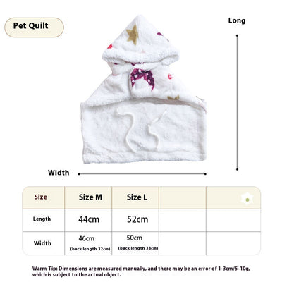 Pijama Capa Térmica de Polar para Mascotas - Abrigo Portátil - Image 6