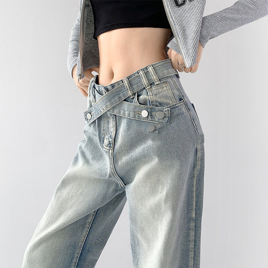 Jeans Retro Hot Girl con Diseño Exclusivo para Mujer - Image 4