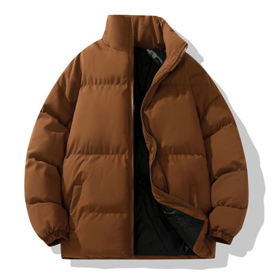 Chaqueta Acolchada de Algodón para Hombre Talla Grande - Image 3