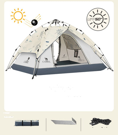 Toldo Automático Reforzado Impermeable para Playa y Camping - Image 8