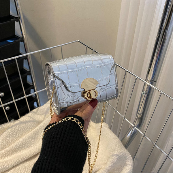 Bolso Bandolera Mini Cadena Elegante