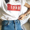 Camiseta Estampada Casual para Mujer