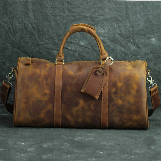 Bolso Bandolera Vintage para Hombre - Bolsa de Viaje Cruzada - Image 14