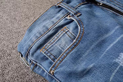 Pantalones Vaqueros Slim Corte Europeo para Hombre - Image 4