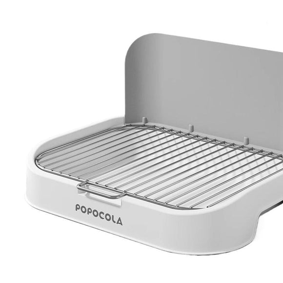 Orinal de Acero Inoxidable para Perros Pequeños