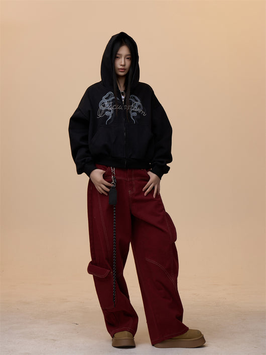 Sudadera Estampada con Capucha Retro para Mujer - Image 20