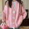 Cardigan Tejido con Moño Oversized para Mujer
