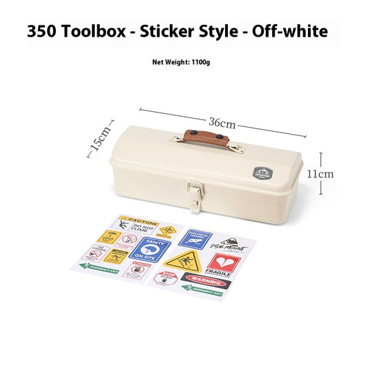 Caja de Herramientas para Camping Outdoor con Compartimentos y Stickers - Image 9