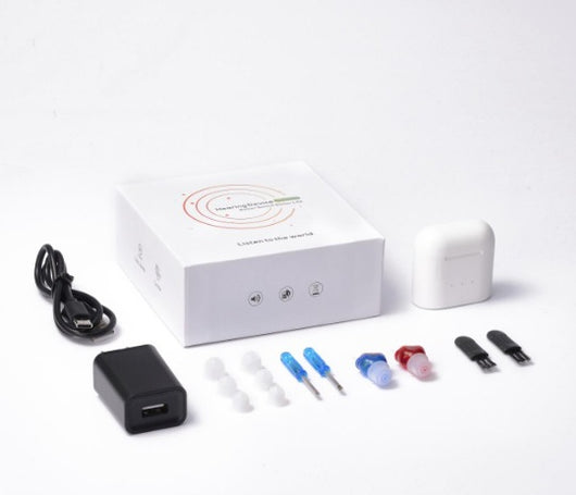 Auriculares TWS con Amplificador de Sonido y Estuche de Carga - Image 5