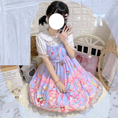Vestido Jumper Verano Adorable con Tirantes para Mujer - Image 4