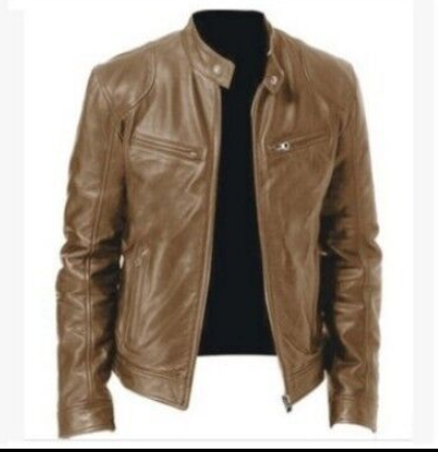 Chaqueta de Cuero PU Ajustada - Estilo Urbano Moderno - Image 6