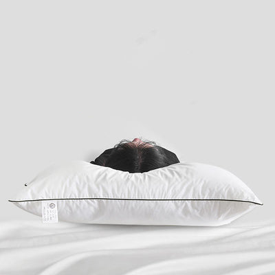 Almohada de Hotel Premium 60S Algodón Puro Grado Hogar Sin Fluorescentes - Image 9