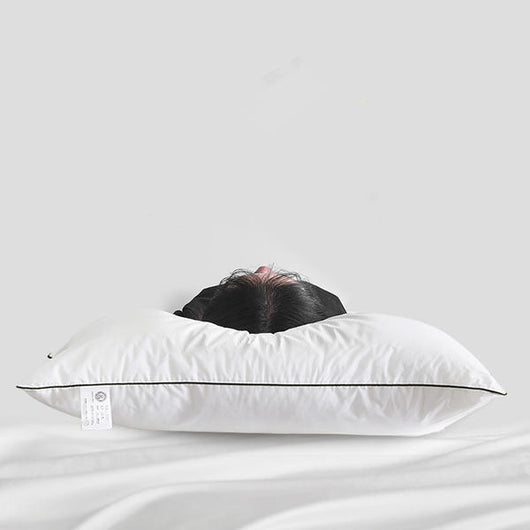 Almohada de Hotel Premium 60S Algodón Puro Grado Hogar Sin Fluorescentes - Image 9