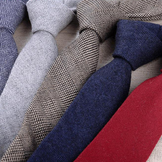 Corbata de Lana para Hombre Formal Estilo Inglaterra