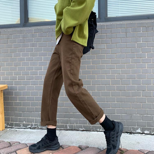Pantalones Slim de Cintura Alta para Otoño - Versátiles y Favorecedores - Image 13