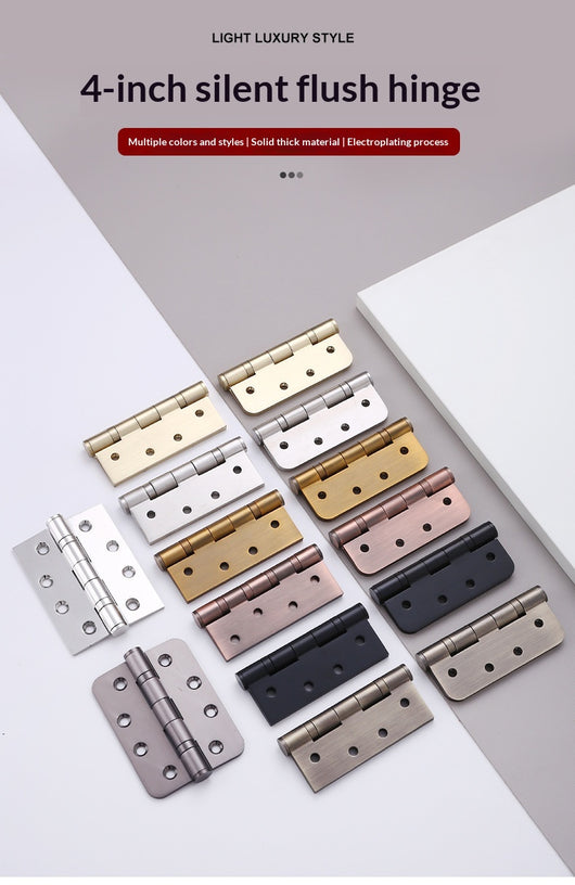 Bisagra de Acero Inoxidable para Puerta de 4 Pulgadas Silenciosa - Image 17