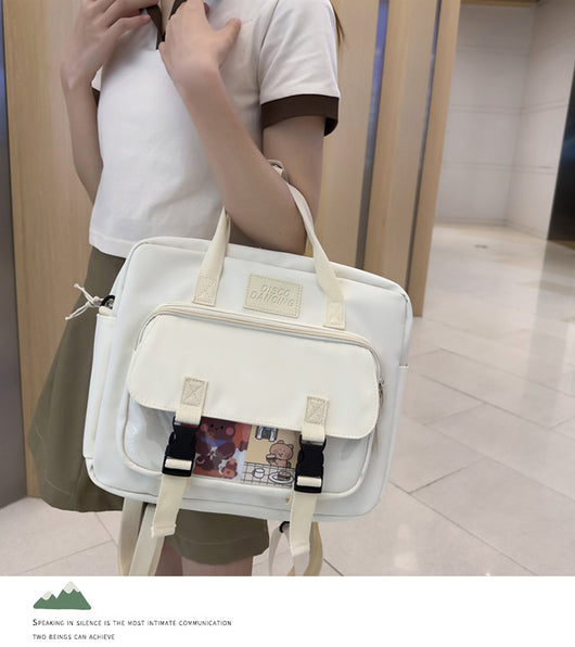 Mochila Tote Ligera Estilo Cute para Adolescentes y Estudiantes Universitarios - Image 20