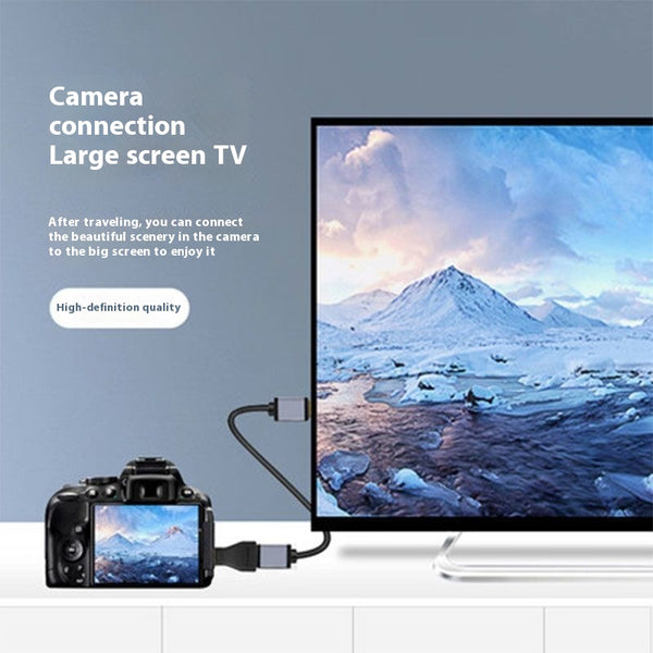Adaptador Cable Mini HDMI de Alta Definición para Proyectores