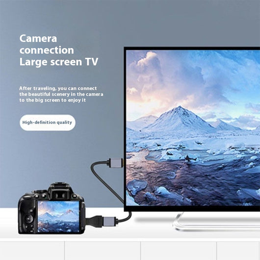 Adaptador Cable Mini HDMI de Alta Definición para Proyectores - Image 2
