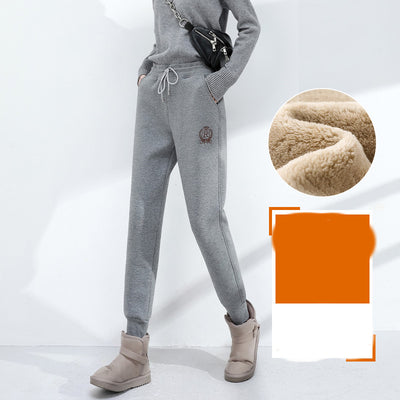 Pantalón Holgado de Terciopelo para Mujer Talla Plus - Image 3