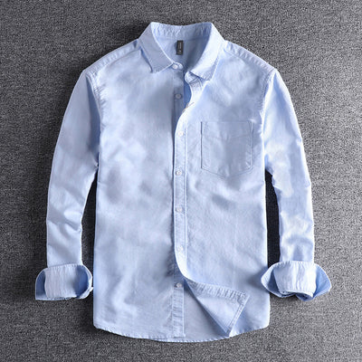 Camisa Casual de Algodón para Hombre - Image 9