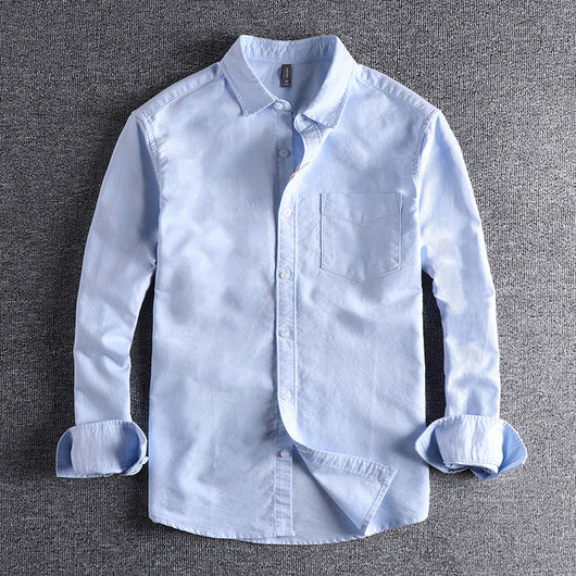 Camisa Casual de Algodón para Hombre - Image 9