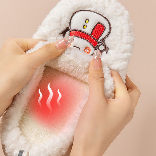 Pantuflas Snowman Térmicas para Pareja - Cómodas, Antideslizantes y Abrigadas - Image 22