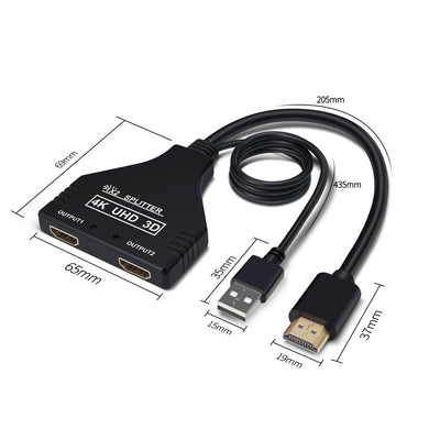 Divisor HDMI 1x2 con Alimentación USB - Image 12