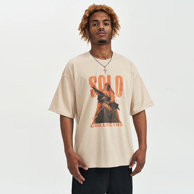 Camiseta Suelta Fresca de Manga Corta para Hombre - Image 11