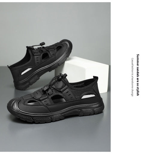 Sandalias Deportivas con Botón Giratorio para Hombre - Comodidad Playa y Casual - Image 19