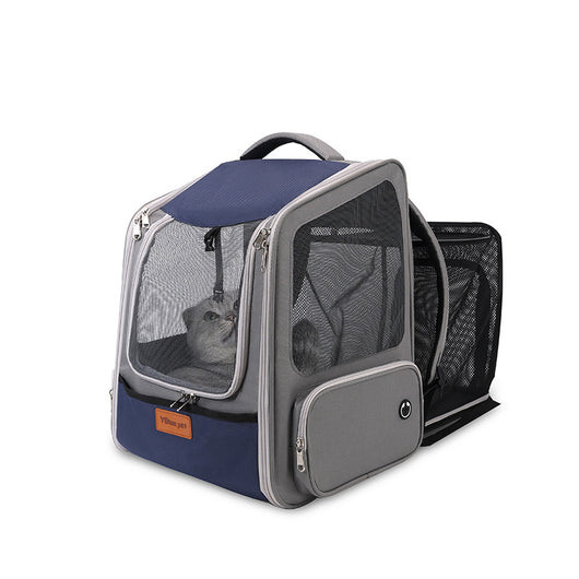 Mochila Transportadora Expandible para Mascotas - Gran Capacidad - Image 7