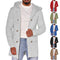 Casaco Masculino Tipo Trench de Lã