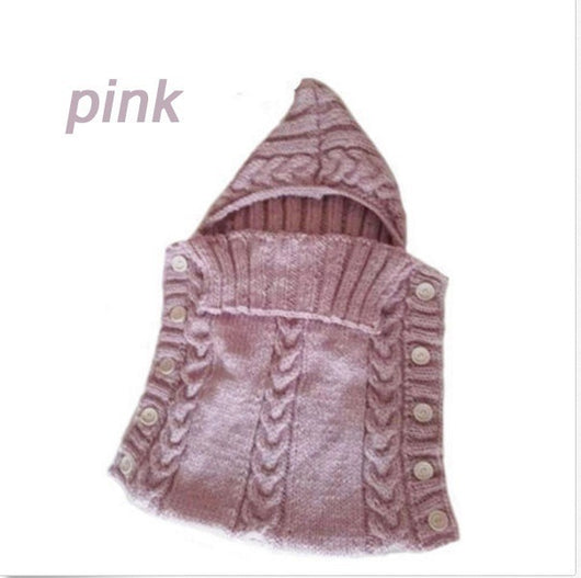 Saco de Dormir Infantil con Gorro de Borlas y Botones de Madera - Image 16