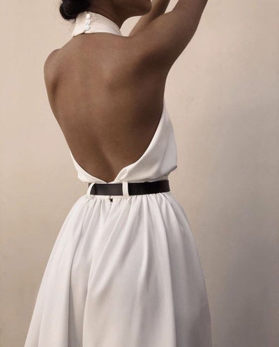 Jumpsuit Elegante sin Mangas con Espalda Descubierta para Mujer - Image 4