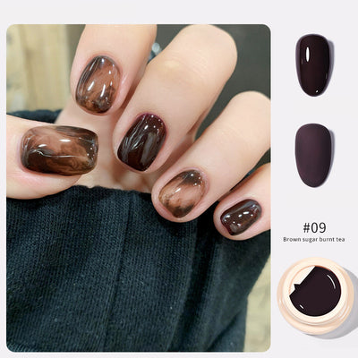 Lata Sólida Color Caramelo Estilo Japonés - Colección Otoño Temprano - Image 11