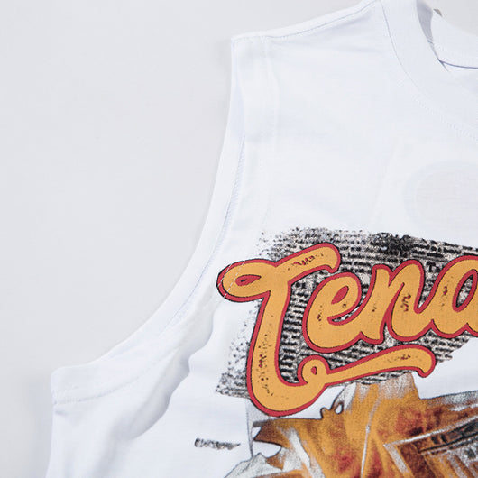 Playera Hombre Estampado Billete Flame - Image 4