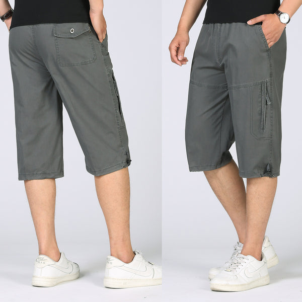 Pantalones Cortos Cargo Holgados Transpirables para Hombre