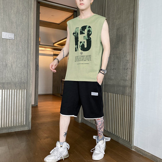 Conjunto Deportivo para Hombre - Chaleco y Pantalón Fitness Verano - Image 6
