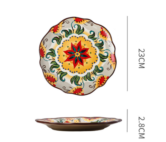 Vajilla Cerámica Bohemia con Diseño Artesanal - Image 25
