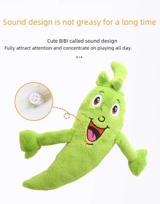 Juguete Masticable para Perros Medianos y Grandes - Verduras Crujientes con Sonido - Image 13