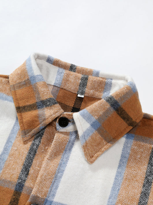 Chaqueta de Franela a Cuadros para Hombre - Image 13